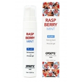 Возбуждающий гель Raspberry Mint с ароматом малины и мяты - 15 мл. - Exsens - купить с доставкой в Новокузнецке