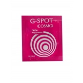 Стимулирующий интимный крем для женщин Cosmo G-spot - 2 гр. - Биоритм - купить с доставкой в Новокузнецке