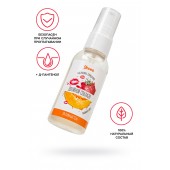 Съедобная гель-смазка Yovee «Двойной соблазн» с Д-пантенолом и вкусом клубники и дыни - 50 мл. - ToyFa - купить с доставкой в Новокузнецке