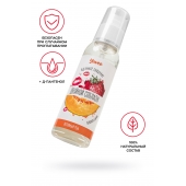 Съедобная гель-смазка Yovee «Двойной соблазн» с Д-пантенолом и вкусом клубники и дыни - 100 мл. - ToyFa - купить с доставкой в Новокузнецке
