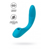 Голубой многофункциональный вибратор Cycla - ToyFa купить в Новокузнецке с доставкой в Orgasmix.ru Голубой многофункциональный вибратор Cycla - ToyFa