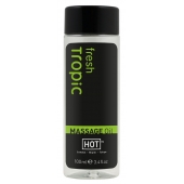 Массажное масло для тела Tropic Fresh - 100 мл. - HOT - купить с доставкой в Новокузнецке