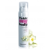 Массажная хрустящая пенка Tickle My Body Monoi с ароматом моной - 150 мл. - Love to Love - купить с доставкой в Новокузнецке