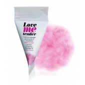 Съедобное согревающее массажное масло Love Me Tender Cotton Candy с ароматом сладкой ваты - 10 мл. - Love to Love - купить с доставкой в Новокузнецке