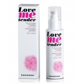 Съедобное согревающее массажное масло Love Me Tender Cotton Candy с ароматом сладкой ваты - 100 мл. - Love to Love - купить с доставкой в Новокузнецке
