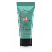 Съедобный интимный гель Orgie Lube Tube Cocktail Strawberry Mojito - 50 мл. - ORGIE - купить с доставкой в Новокузнецке