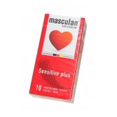 Презервативы Masculan Sensitive plus - 10 шт. - Masculan - купить с доставкой в Новокузнецке