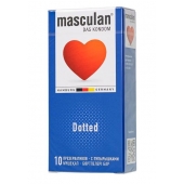 Презервативы с пупырышками Masculan Dotted - 10 шт. - Masculan - купить с доставкой в Новокузнецке
