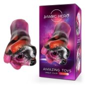 Разноцветный фантазийный мастурбатор - Bior toys - в Новокузнецке купить с доставкой
