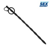 Черный стимулятор уретры Sex Expert - Sex Expert - купить с доставкой в Новокузнецке