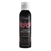 Хрустящая пенка для массажа Orgie Acqua Croccante Sakura с ароматом сакуры - 150 мл. - ORGIE - купить с доставкой в Новокузнецке