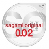 Ультратонкий презерватив Sagami Original - 1 шт. - Sagami - купить с доставкой в Новокузнецке