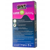 Набор презервативов Bolt Condoms - Luxe - купить с доставкой в Новокузнецке