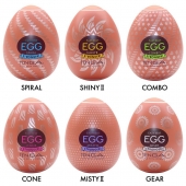 Набор из 6 мастурбаторов-яиц Tenga Egg Variety Pack V - Tenga - в Новокузнецке купить с доставкой
