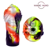 Яркий фантазийный мастурбатор - Bior toys - в Новокузнецке купить с доставкой