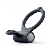 Черное эрекционное кольцо Power Clit - Dorcel - в Новокузнецке купить с доставкой