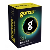 Супертонкие презервативы Ganzo Ultra thin - 30 шт. - Ganzo - купить с доставкой в Новокузнецке