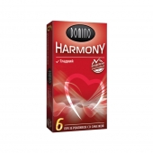 Гладкие презервативы Domino Harmony - 6 шт. - Domino - купить с доставкой в Новокузнецке