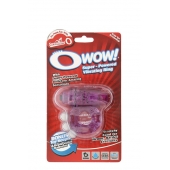Фиолетовое эрекционное виброкольцо OWOW PURPLE - Screaming O - в Новокузнецке купить с доставкой