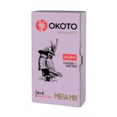 Презервативы OKOTO Mega Mix - 12 шт. - Sitabella - купить с доставкой в Новокузнецке