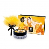 Массажная пудра с ароматом манго Luscious Mango - Shunga - купить с доставкой в Новокузнецке