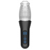 Автоматический мастурбатор Oral Sex Masturbator с функциями ротации, вибрации и фрикций - Secwell - в Новокузнецке купить с доставкой