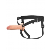 Полый страпон на ремнях 6’’ Hollow Silicone Strap-on - Pipedream - купить с доставкой в Новокузнецке