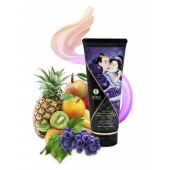 Массажный крем для тела с ароматом экзотических фруктов Exotic fruits - 200 мл. - Shunga - купить с доставкой в Новокузнецке