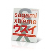 Ультратонкий презерватив Sagami Xtreme SUPERTHIN - 1 шт. - Sagami - купить с доставкой в Новокузнецке