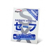 Презерватив Sagami Xtreme Ultrasafe с двойным количеством смазки - 1 шт. - Sagami - купить с доставкой в Новокузнецке