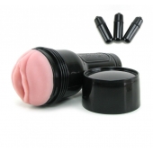 Мастурбатор-вагина Fleshlight - Vibro Pink Lady Touch с вибрацией - Fleshlight - в Новокузнецке купить с доставкой