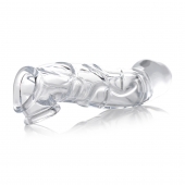 Прозрачная насадка для увеличения члена 2 Inch Clear Extender Sleeve - XR Brands - в Новокузнецке купить с доставкой