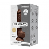 Коричневый фаллоимитатор SILEXD Model 3 7  - 17,5 см. - Adrien Lastic купить с доставкой в интернет-магазине Orgasmix в Новокузнецке Коричневый фаллоимитатор SILEXD Model 3 7  - 17,5 см. - Adrien Lastic