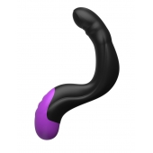 Черно-фиолетовый вибромассажёр простаты Hyper-Pulse P-Spot Massager - Pipedream - в Новокузнецке купить с доставкой