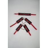 Черно-красный набор фиксаций: наручники, оковы и ошейник - Crazy Handmade - купить с доставкой в Новокузнецке