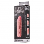 Фаллоудлинитель SUPER HERO Sex Machine - 15,5 см. - Lola Games - в Новокузнецке купить с доставкой