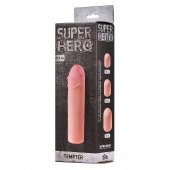 Фаллоудлинитель SUPER HERO Tempter - 16 см. - Lola Games - в Новокузнецке купить с доставкой