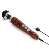 Беспроводной wand-вибратор Doxy Die Cast 3R с тигровым принтом на рукояти - 28 см. - Doxy в Новокузнецке Беспроводной wand-вибратор Doxy Die Cast 3R с тигровым принтом на рукояти - 28 см. - Doxy