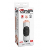 Мастурбатор-вагина Extreme Toyz Mega Grip Vibrating Stroker Mouth - Pipedream - в Новокузнецке купить с доставкой