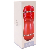 Двусторонний мастурбатор в колбе Cleo - вагина и ротик - Boys of Toys - в Новокузнецке купить с доставкой