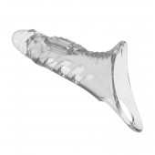 Прозрачная насадка на пенис - 22 см. - Baile - в Новокузнецке купить с доставкой