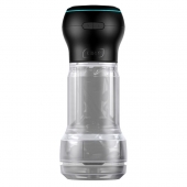 Набор PowerBlow   Feel Pocket Stroker Crystal: мастурбатор и интерактивная насадка - Kiiroo - в Новокузнецке купить с доставкой