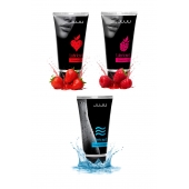 Набор из 3 лубрикантов JUJU (увлажняющий, клубника, малина) - JuJu - купить с доставкой в Новокузнецке