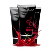 Набор из 3 съедобных лубрикантов JUJU со вкусом вишни - JuJu - купить с доставкой в Новокузнецке