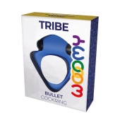 Синее эрекционное кольцо Wooomy Tribeс с вибрацией - Adrien Lastic - в Новокузнецке купить с доставкой Синее эрекционное кольцо Wooomy Tribeс с вибрацией - Adrien Lastic - в Новокузнецке купить с доставкой