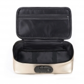 Золотистая сумочка для хранения игрушек Discreet Box - Dorcel - купить с доставкой в Новокузнецке