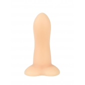 Телесный нереалистичный дилдо Emotional Soft Max - 13 см. - Lola Games купить с доставкой в интернет-магазине Orgasmix в Новокузнецке Телесный нереалистичный дилдо Emotional Soft Max - 13 см. - Lola Games