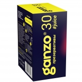 Ароматизированные презервативы Ganzo Juice - 30 шт. - Ganzo - купить с доставкой в Новокузнецке
