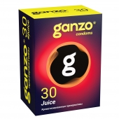 Ароматизированные презервативы Ganzo Juice - 30 шт. - Ganzo - купить с доставкой в Новокузнецке