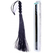 Черная силиконовая плеть - 37 см. - Boys of Toys - купить с доставкой в Новокузнецке